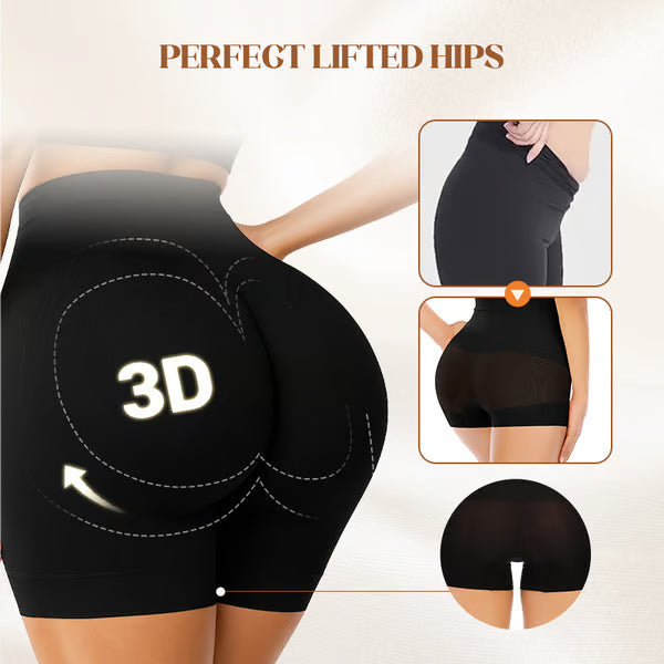 【⏰BUY 1 GET 3 FREE⏰】🌸Mega Sale💐Women's High-Waisted Ice Silk Tummy Control and Butt Lift Underwear