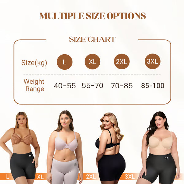 【⏰BUY 1 GET 3 FREE⏰】🌸Mega Sale💐Women's High-Waisted Ice Silk Tummy Control and Butt Lift Underwear