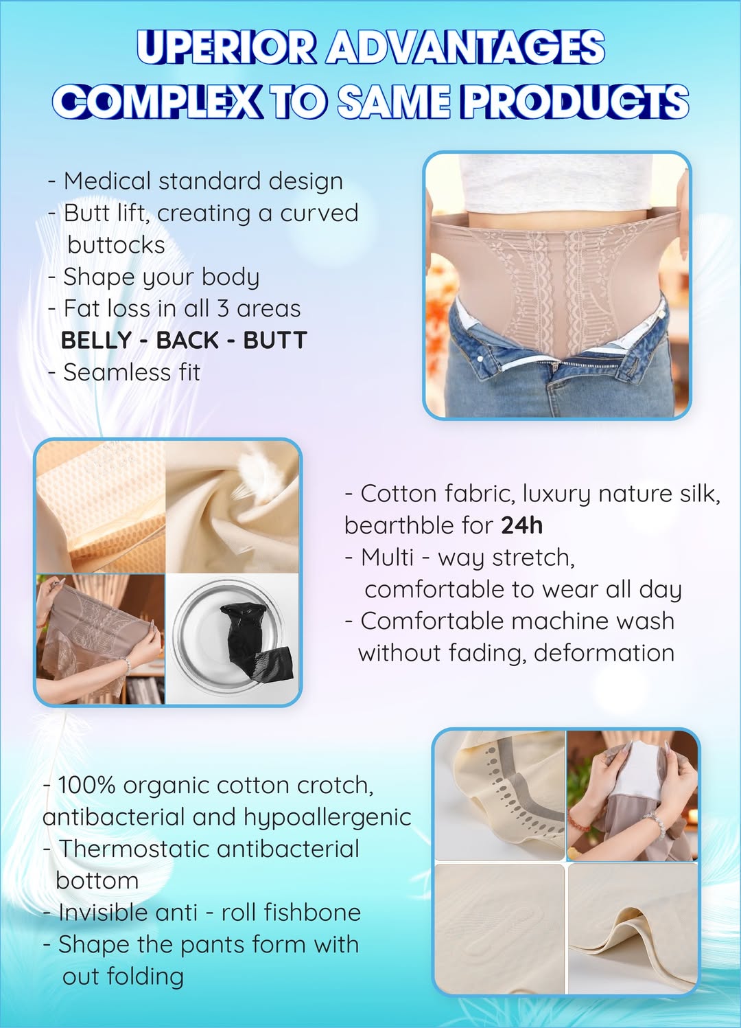 π₯ buy one get two free π₯ high-stretch lace breathable belly cinching, buttock lifting and shaping pants