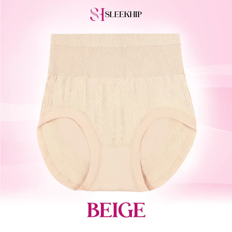 SleekHip - Leakproof High-Waist Tummy-Control Butt-Lifting Panties