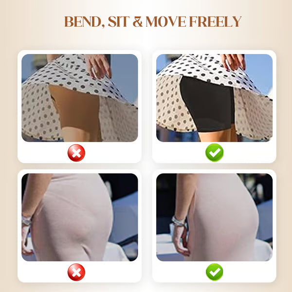 Buy one get two free high-waisted ice silk lingerie for women to flatten the abdomen and lift the buttocks