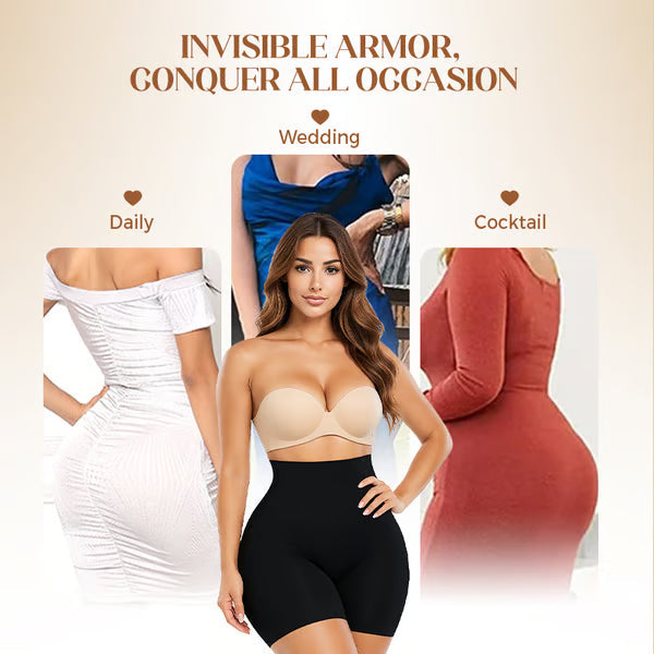 【⏰BUY 1 GET 3 FREE⏰】🌸Mega Sale💐Women's High-Waisted Ice Silk Tummy Control and Butt Lift Underwear