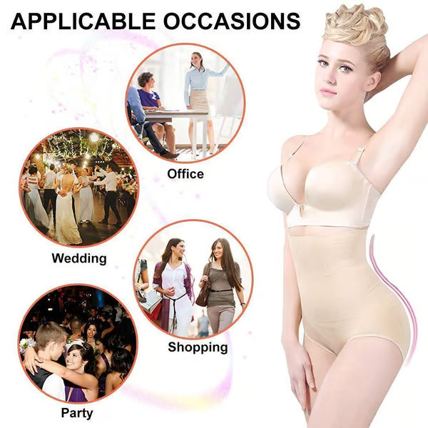 【⏰BUY 1 GET 1 FREE】High Waist Tummy Control Shapewear Panties