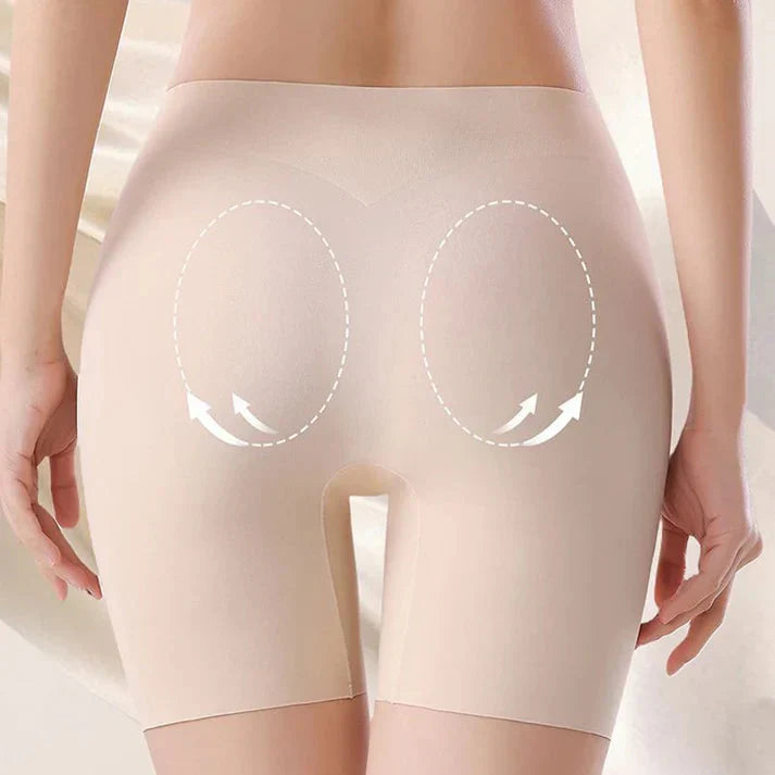 Buy two get one free Women High-waist Ice Silk Underwear with Tummy-control Hip-lifting