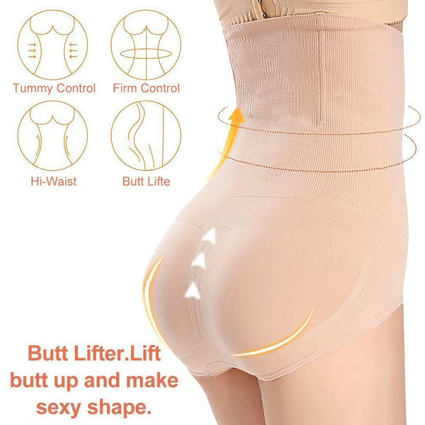 【⏰BUY 1 GET 1 FREE】High Waist Tummy Control Shapewear Panties