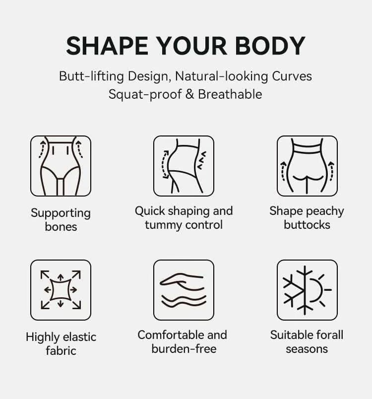 【Last Day Buy 1 get 2  free】Fall Must-Have: Seamless Shaper Shorts