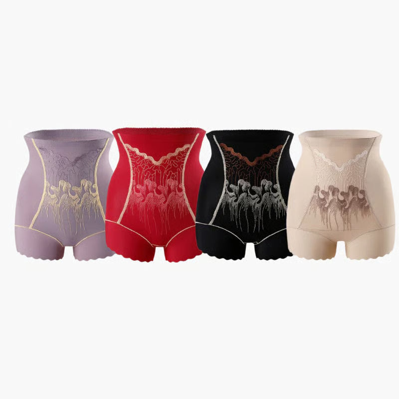 🔥Buy 1 Get 4 Free (4PCS)🔥Buy two get one free high-waisted and belt-controlling shaping shorts for women